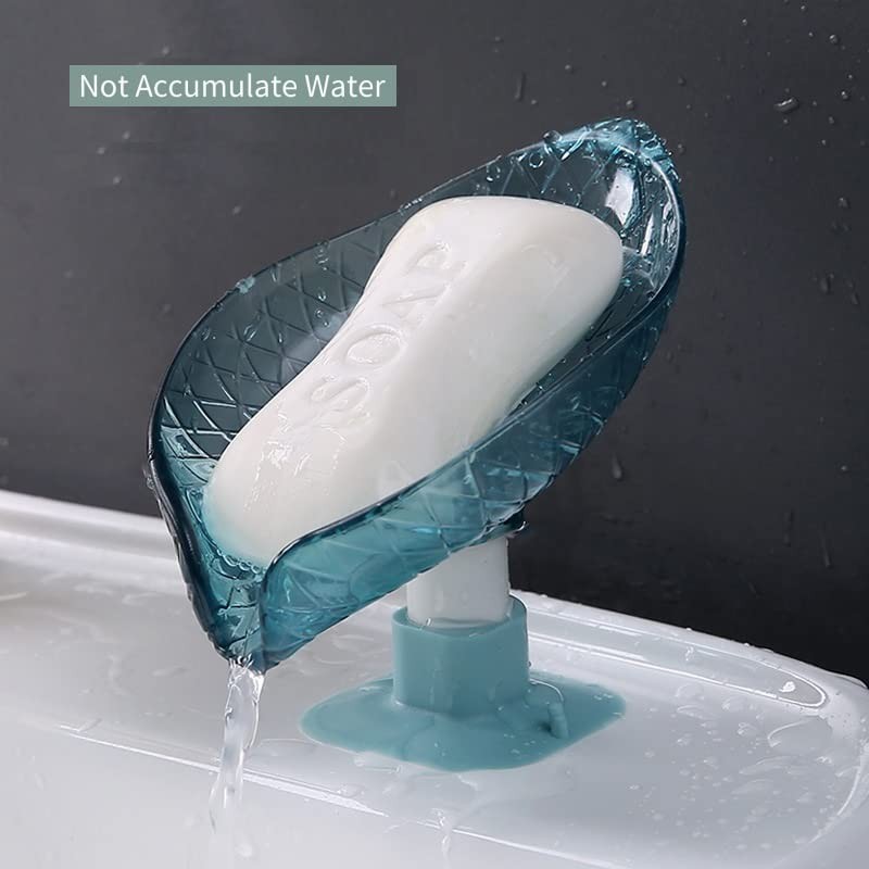 Self Draining Soap Dish Suction Cup 2 Pack