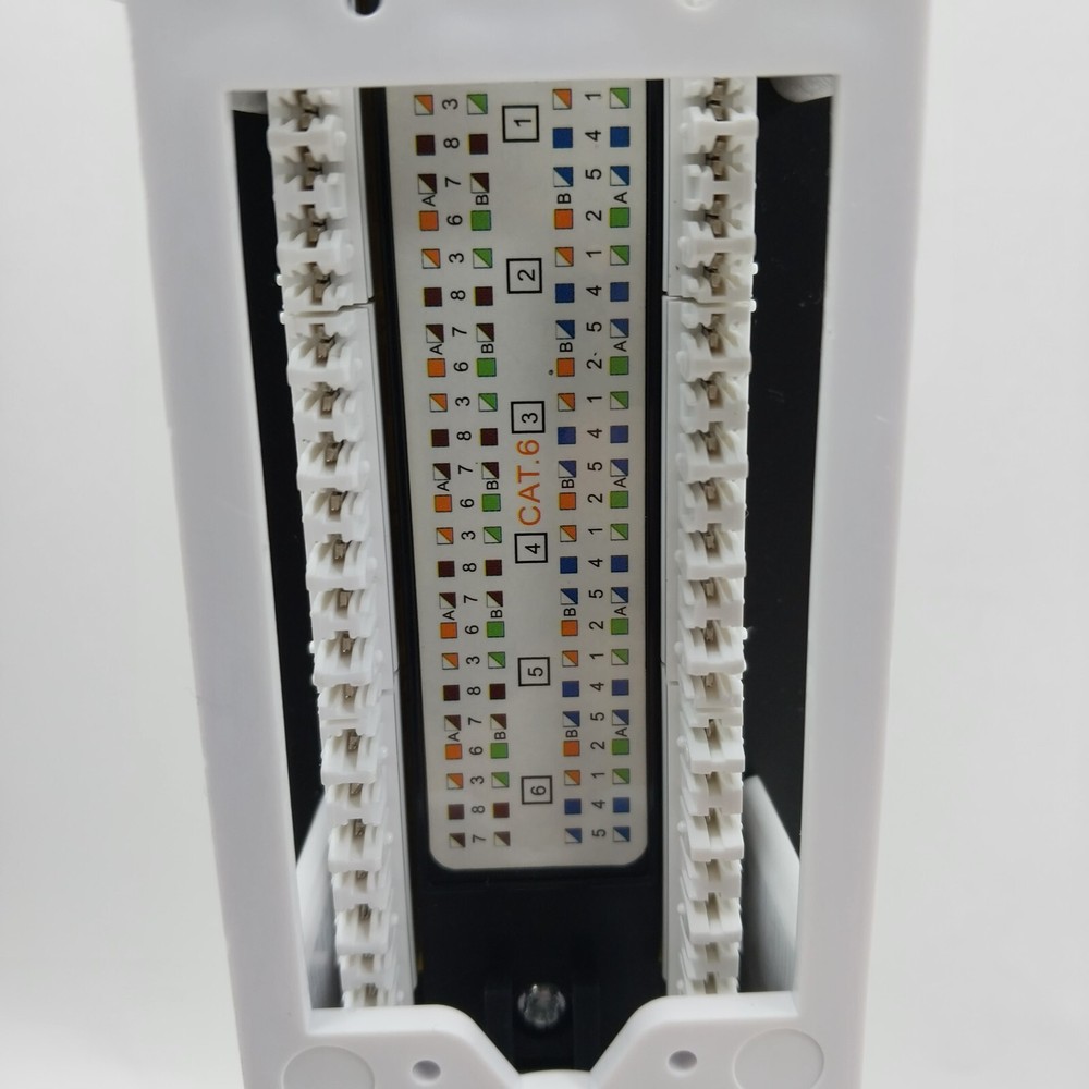 Rapink Patch Panel 12 Port Cat6 10G Support - Free Shipping