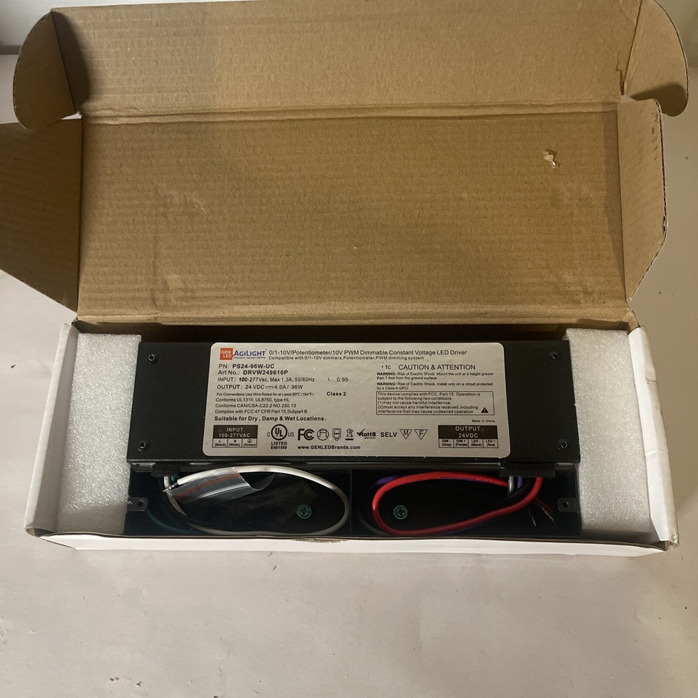 PS24-96W-UC Agilight Dimmable Constant Voltage LED Driver