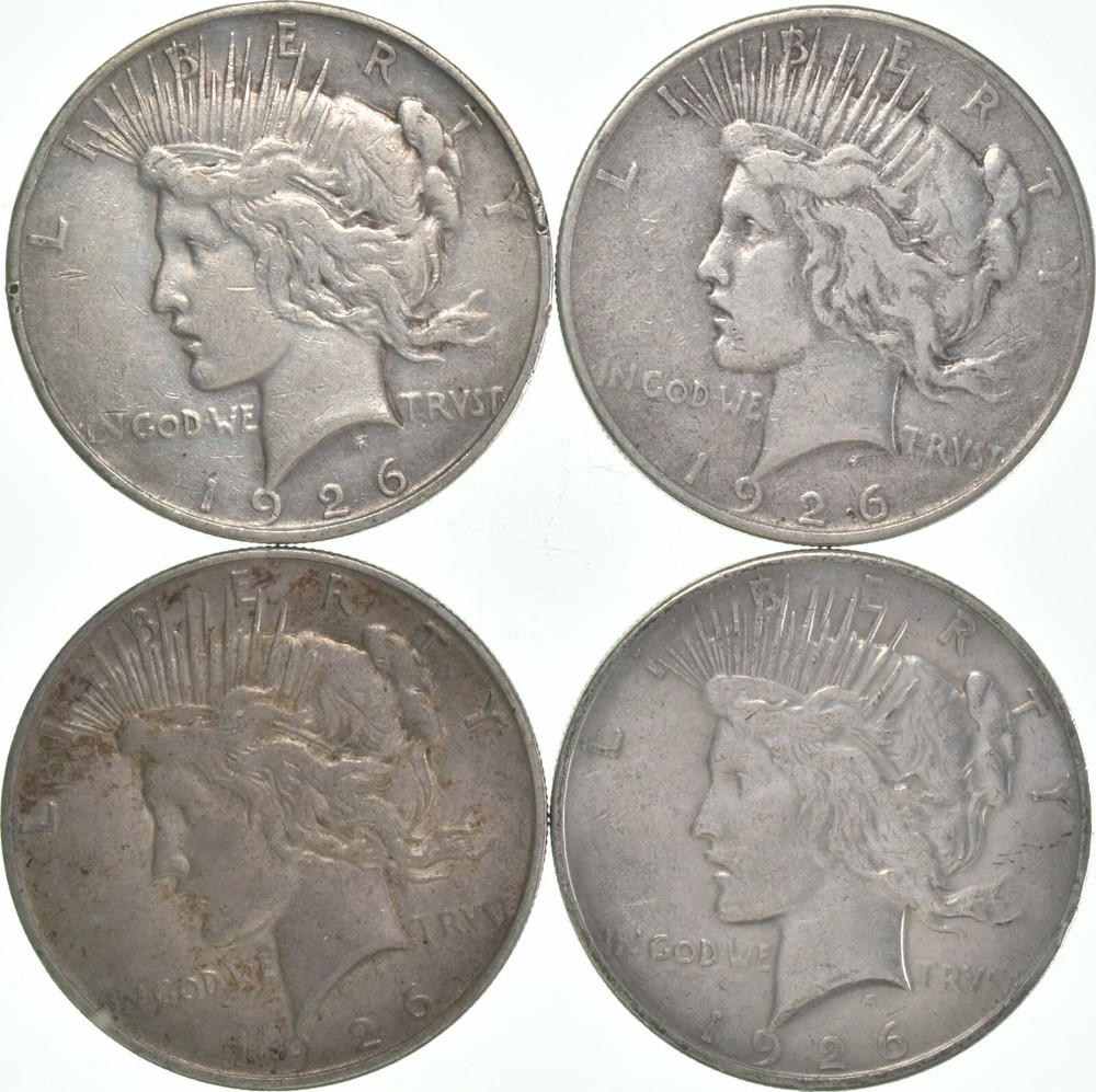 1926-D Peace US Silver Dollar - 90% Denver Minted