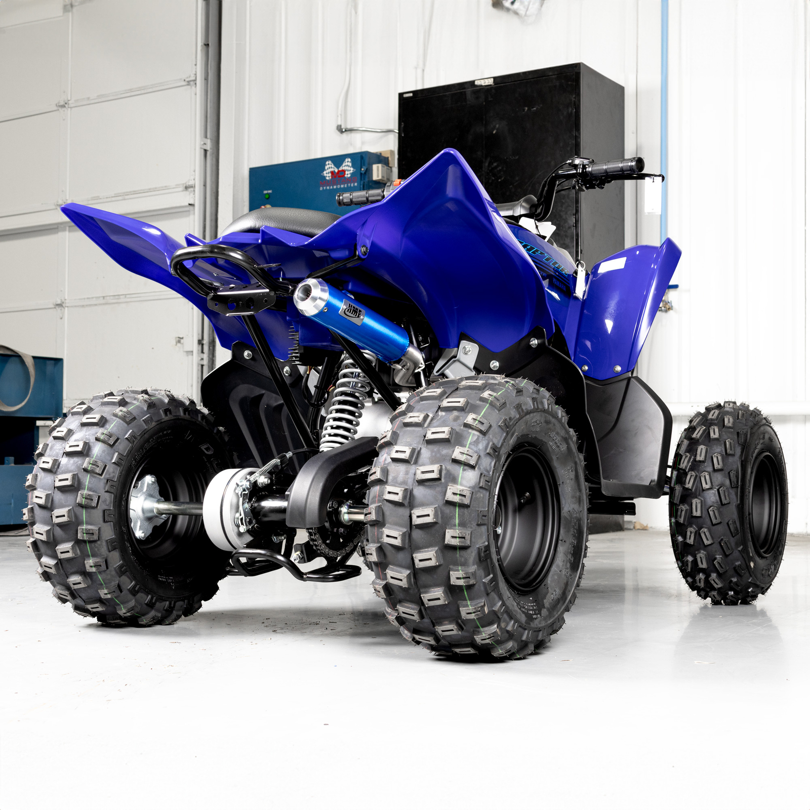 HMF Slip On Exhaust for Pol/Can-Am Out/Sprtsmn/Rng(70-110) (07-25) Brushed