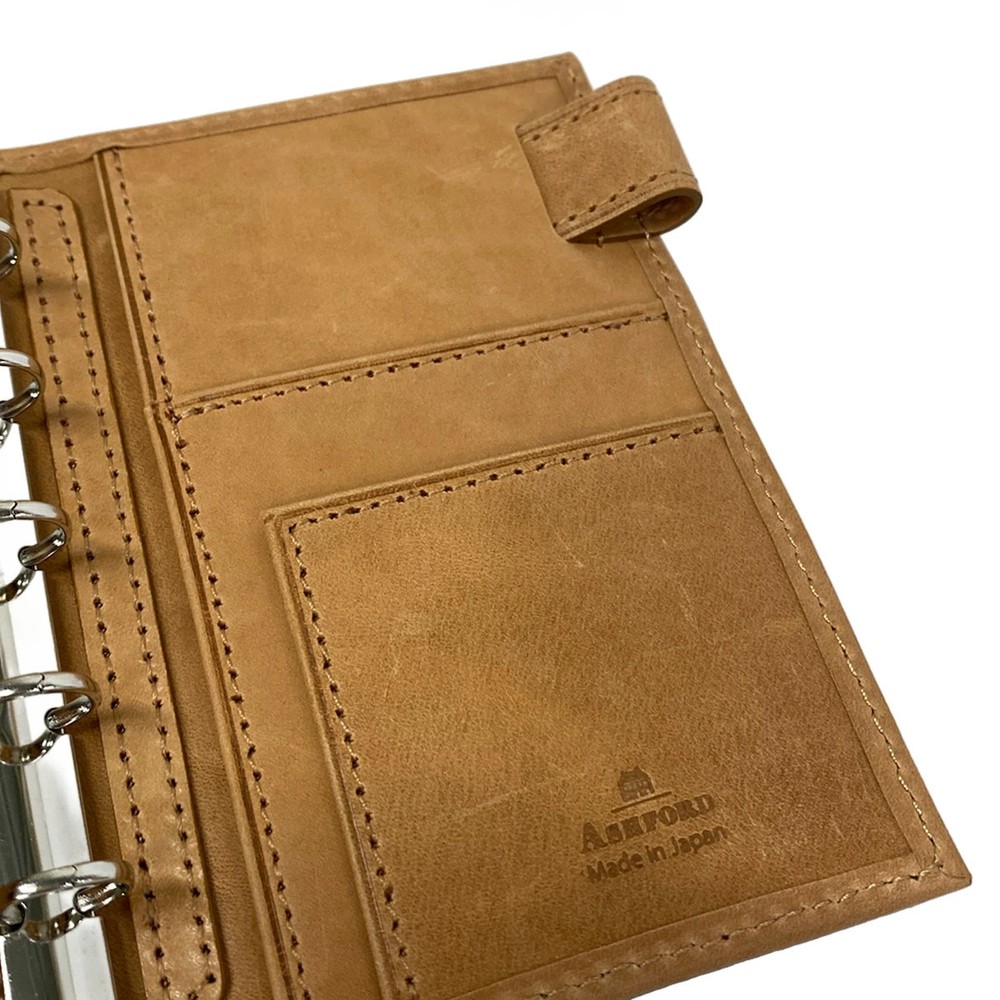 ASHFORD - Light Brown Leather Agenda
