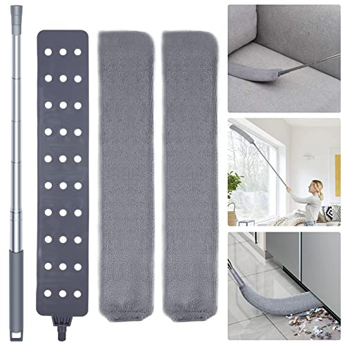 Retractable Gap Dust Cleaner Cleaning Tools with 2 Microfiber Gap Duster