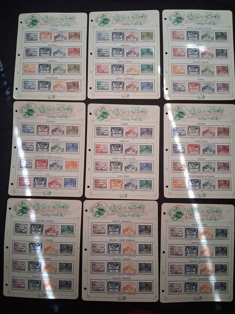 Mostly Complete World Wide UPU Omnibus Set Collection [Mint Hinged]