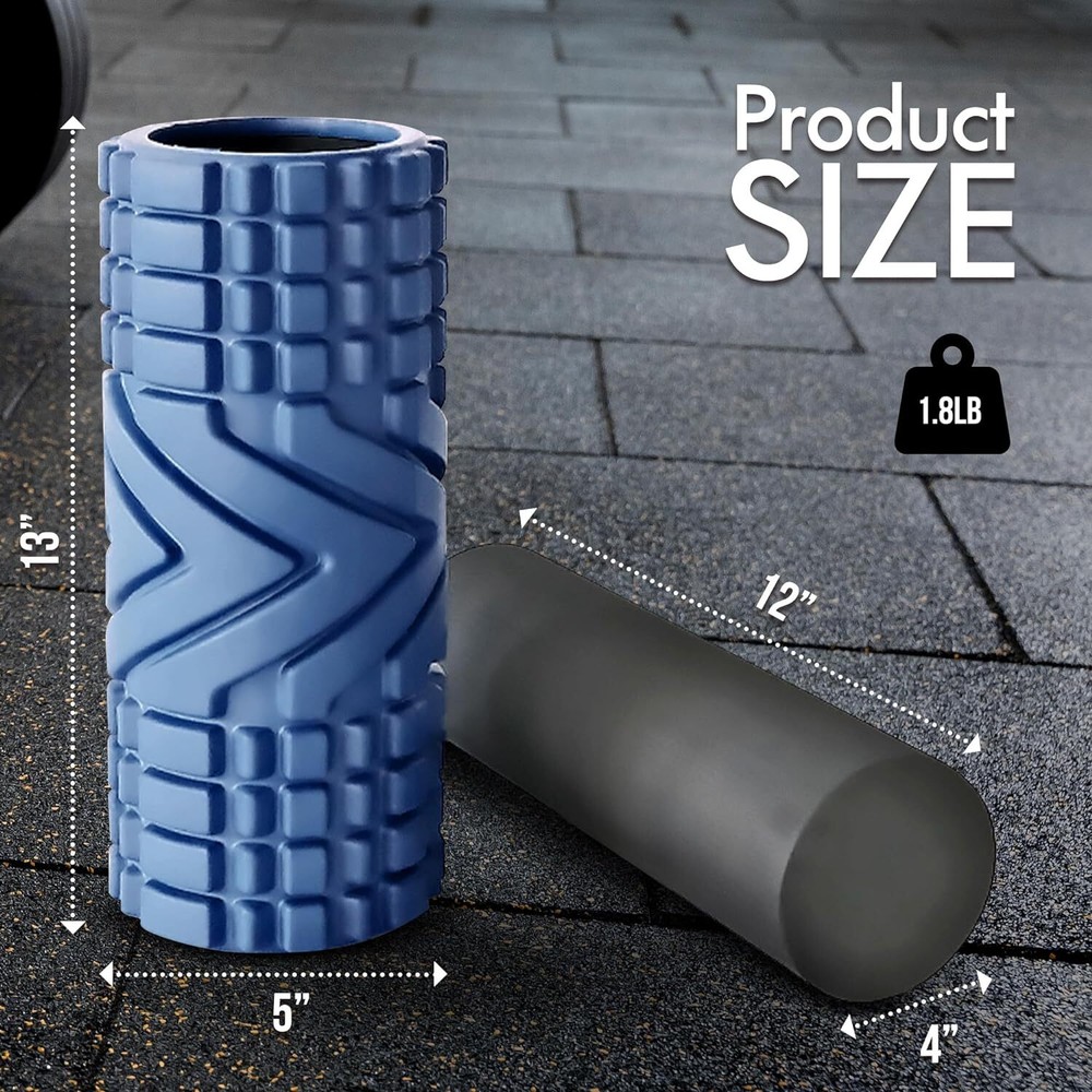 IRoller 2 in 1 Textured Deep Massage Foam Roller