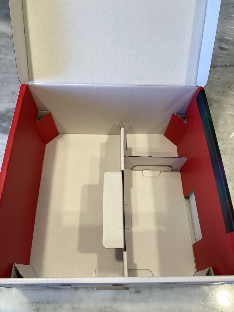 Nintendo Switch 2 EMPTY BOX with Cardboard Inserts and Information Packet