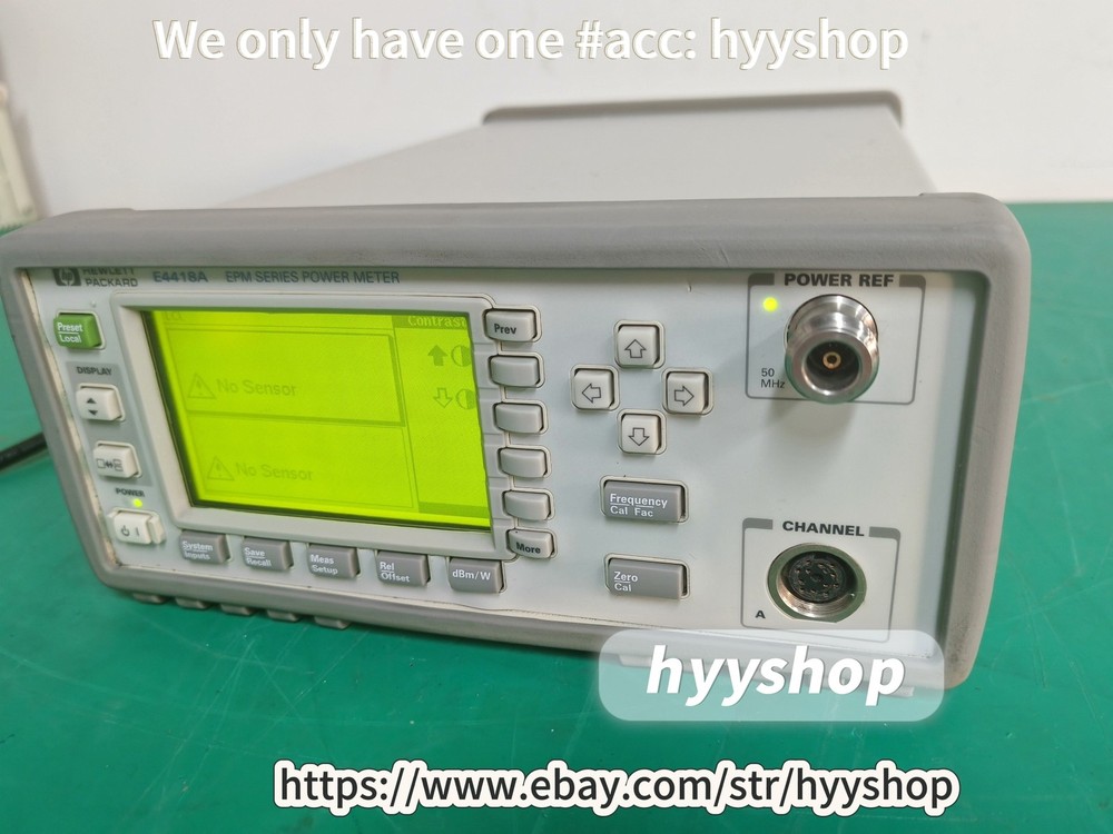 1PCS HP E4418A power meter /hyy