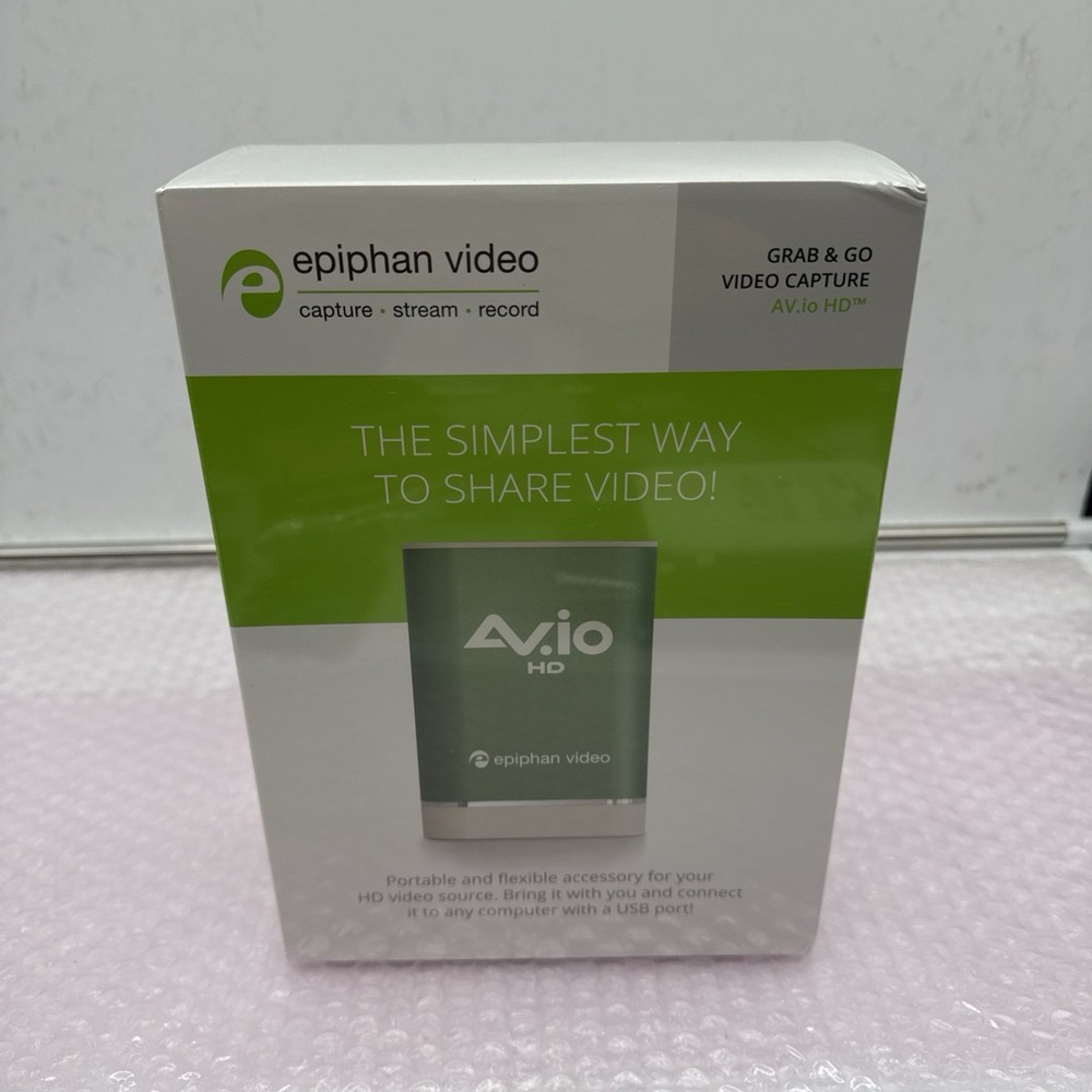 Epiphan AV.io HD USB Video Capture – NEW SEALED