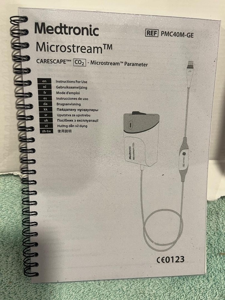 Medtronic CareScape Microstream CO2 Parameter # PMC40M-GE (NEW)