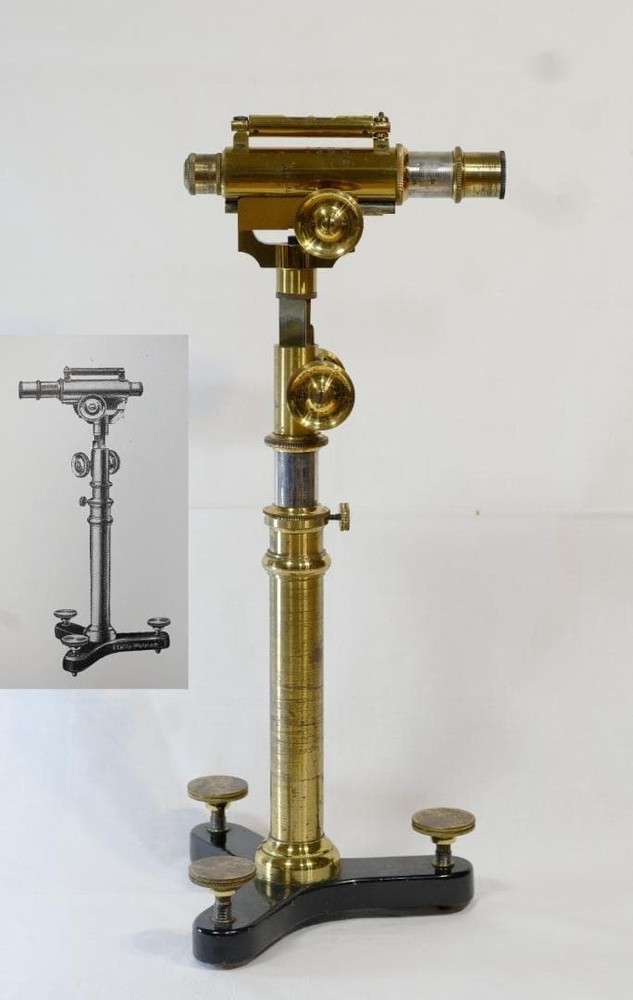 Antique Microscope No. 34: Ernst Leitz Vertical Reading Microscope