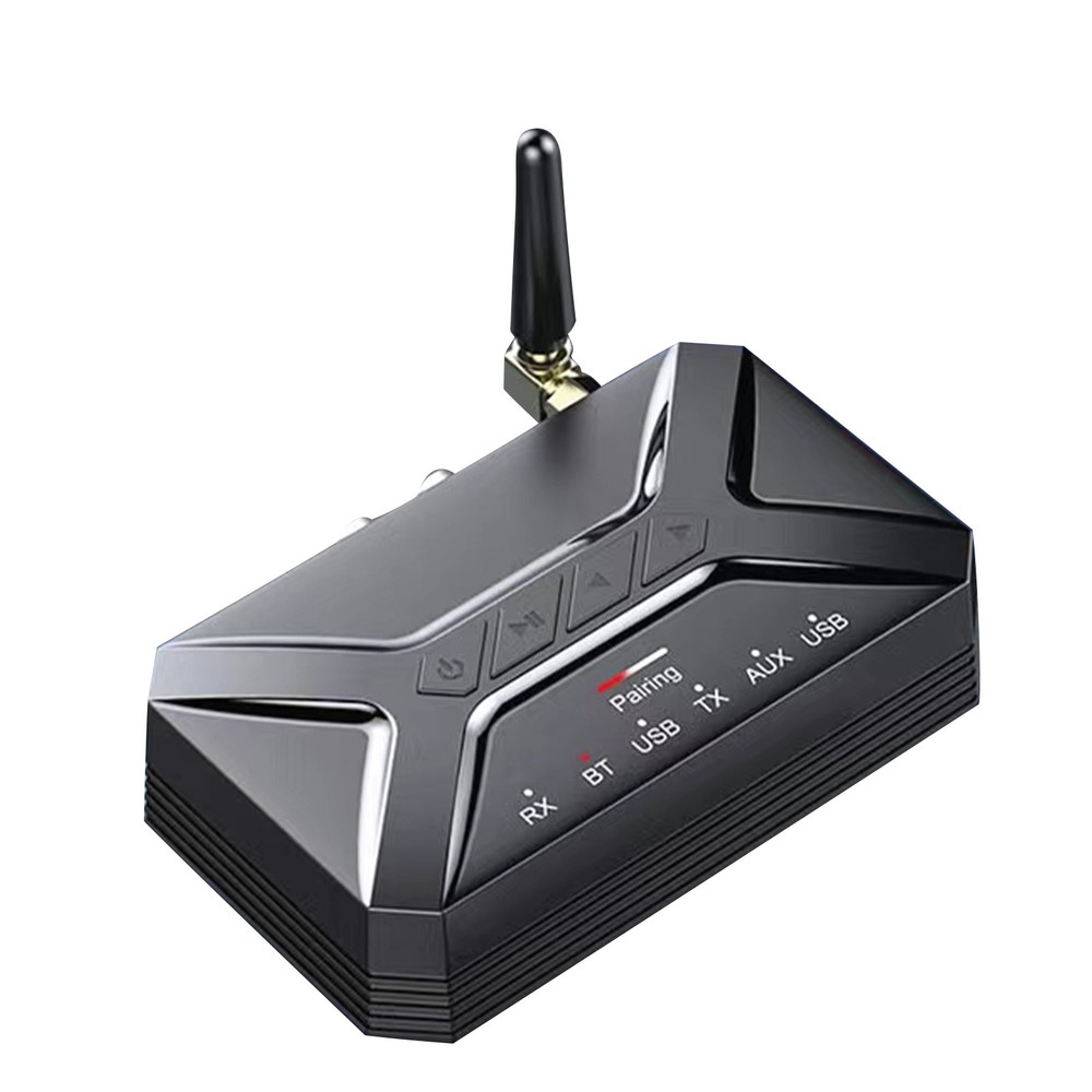 Bluetooth 5.0 + EDR A2DP/AVCDP Transmitter& Receiver Adapter With Charging Cable