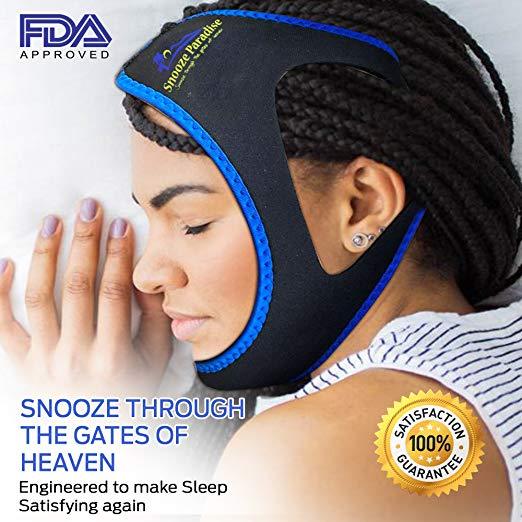 Snooze Paradise Premium Chin Strap- Advanced Jaw Strap Support