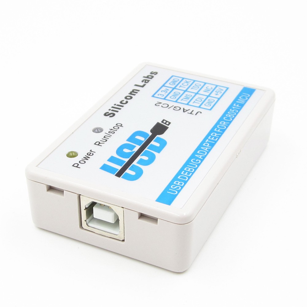 NEW C8051F MCU Emulator USB Debug Adapter U-EC6 JTAG/C2 Mode with Cable