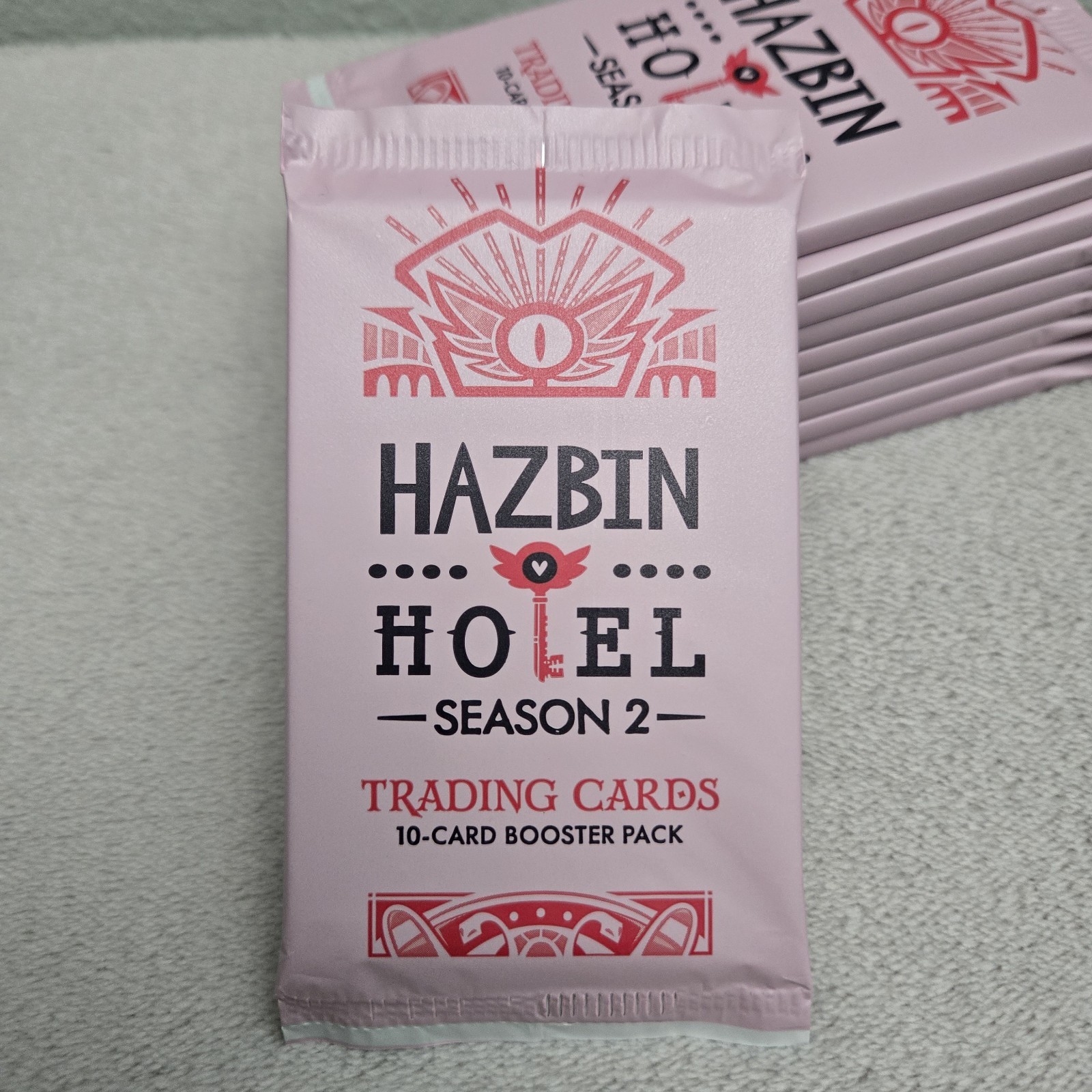 LOT 10x Hazbin Hotel Season 2 Trading Cards 2nd Edition Booster Packs