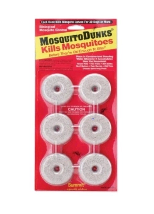 Summit Mosquito Dunks Floating Pod Kill Biologically Safe Method 6 pack