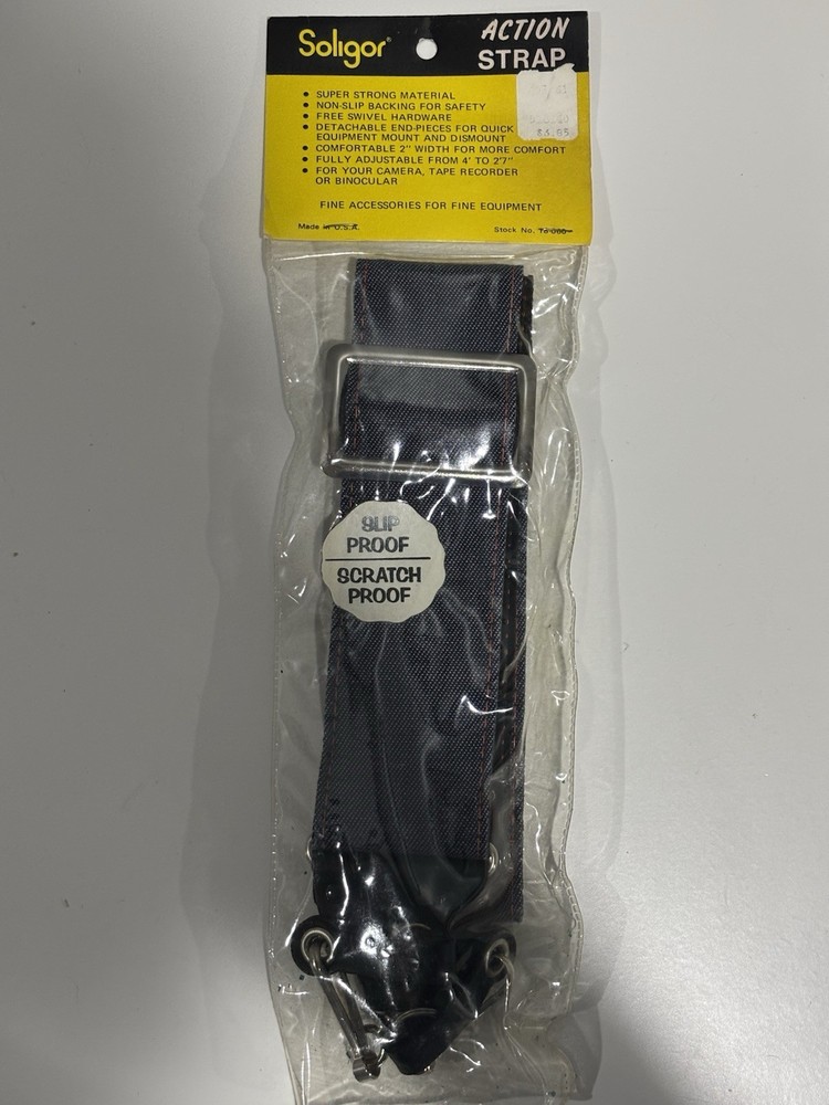 VTG SOLIGOR Camera Binocular Adjustable Strap 31-48” NOS