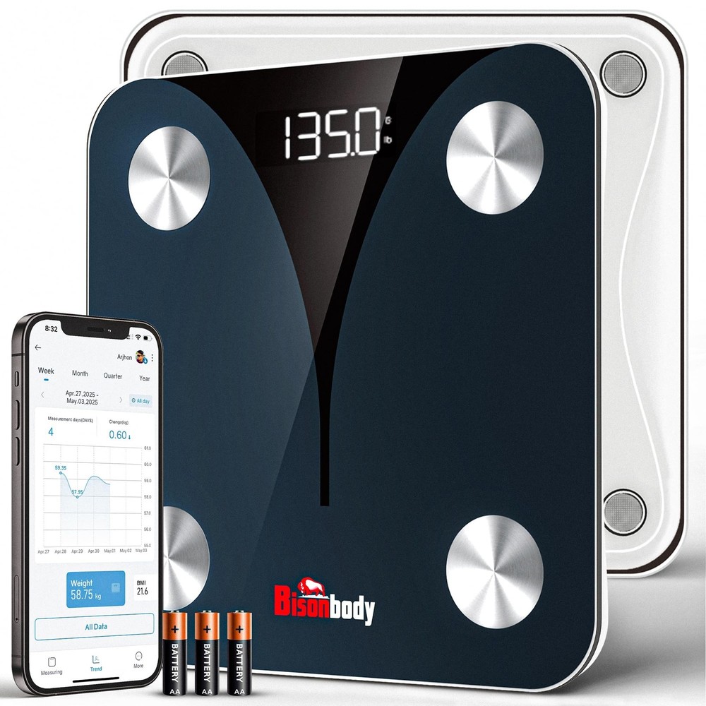 Smart Digital Body Scale – Detects 20 Body Composition Metrics Including W