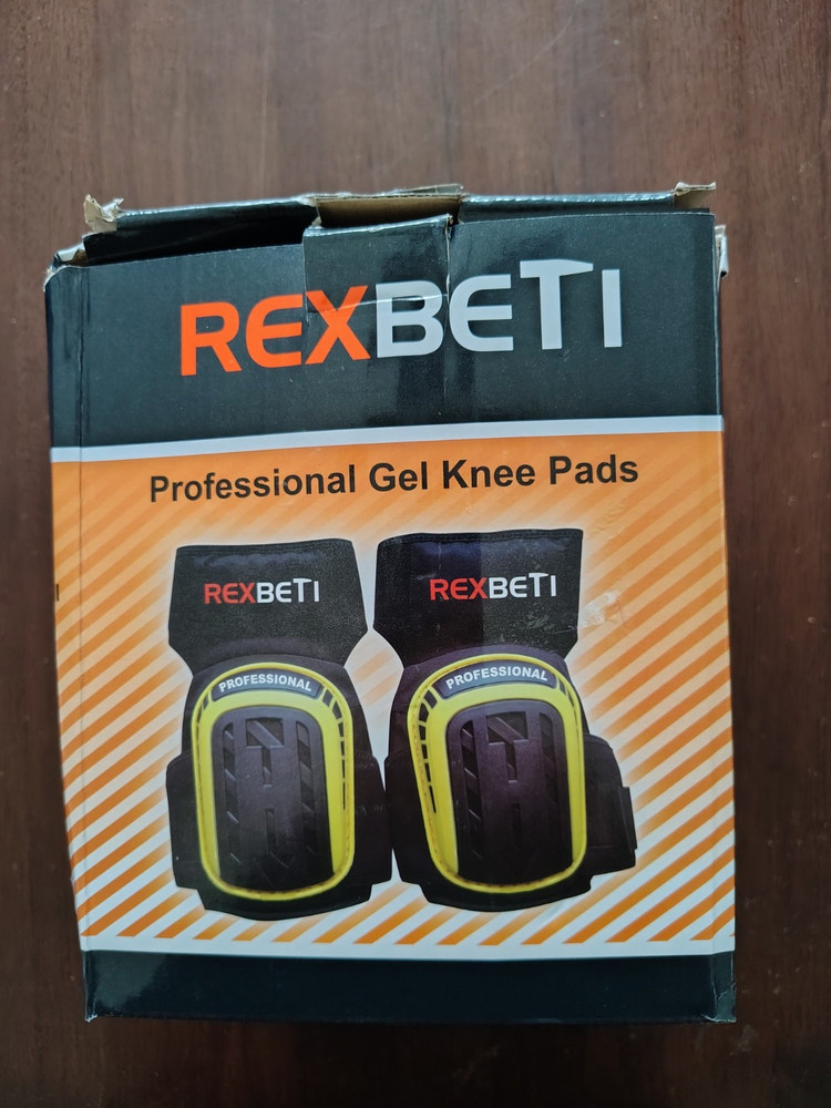 REXBETI Knee Pads for Work, Construction, Original, Yellow
