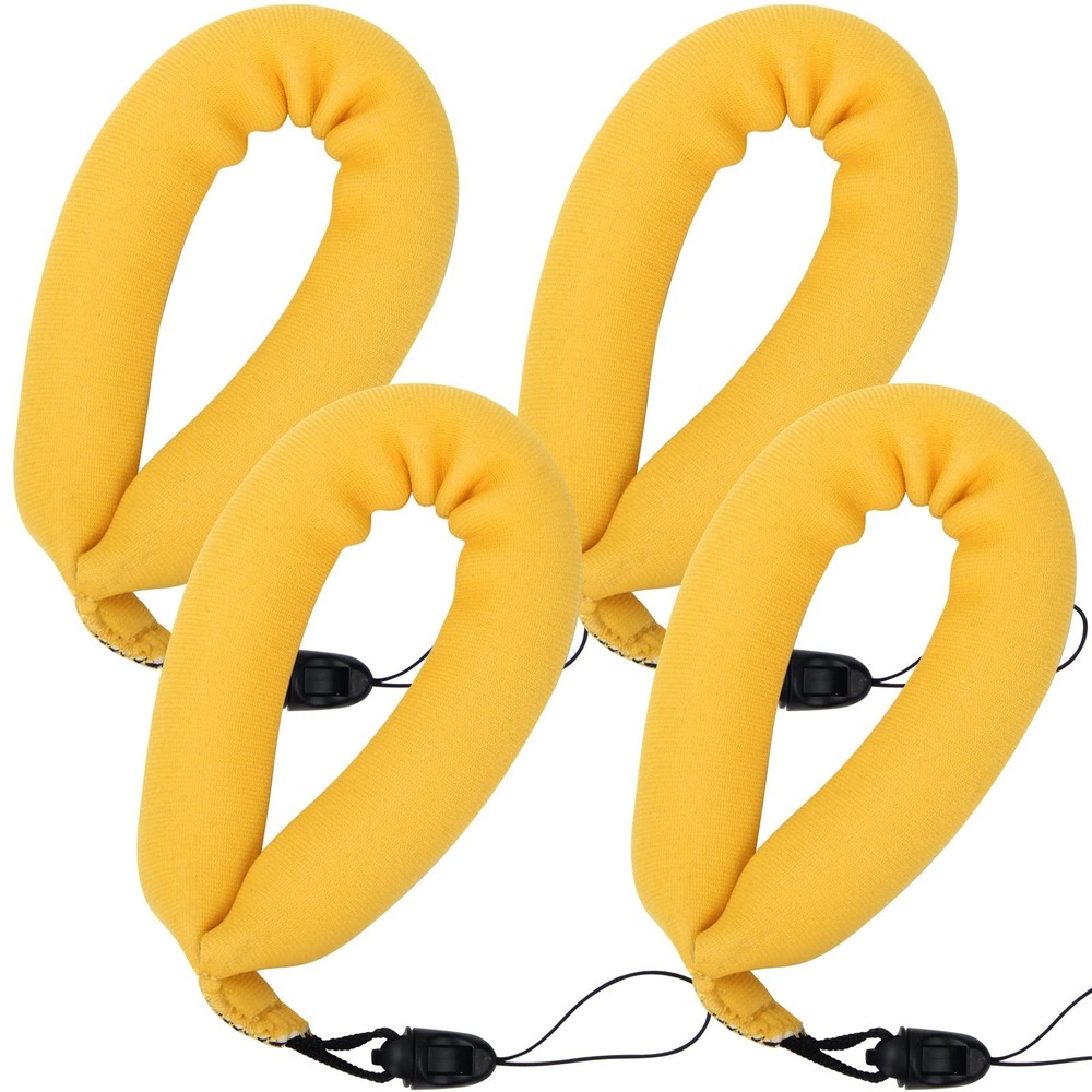 4PCS Waterproof Camera Floats, Floating Camera Strap Float Strap for Underwat...