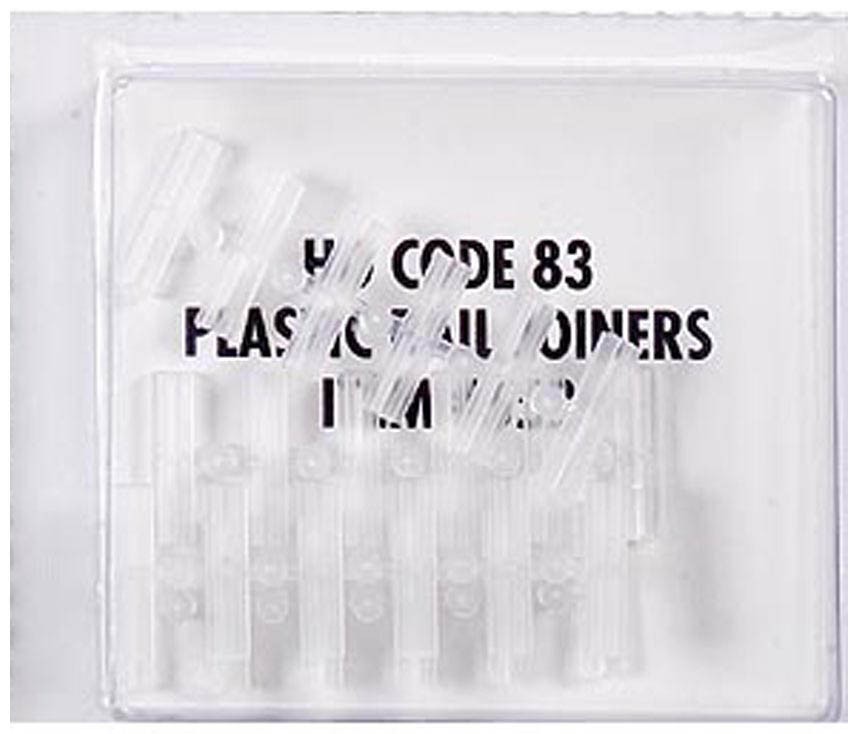 Atlas HO Scale Code 83 Insulated Rail Joiners 24-Pack for Model Train Track