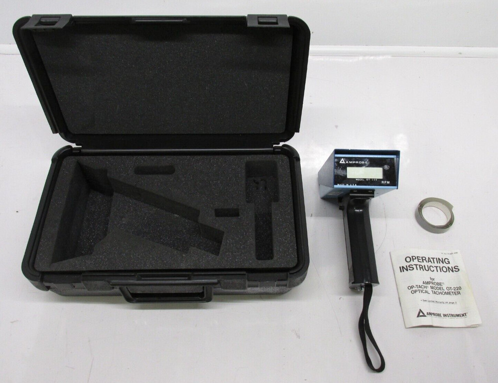 AMPROBE OT 220 Optical Tachometer  BR.