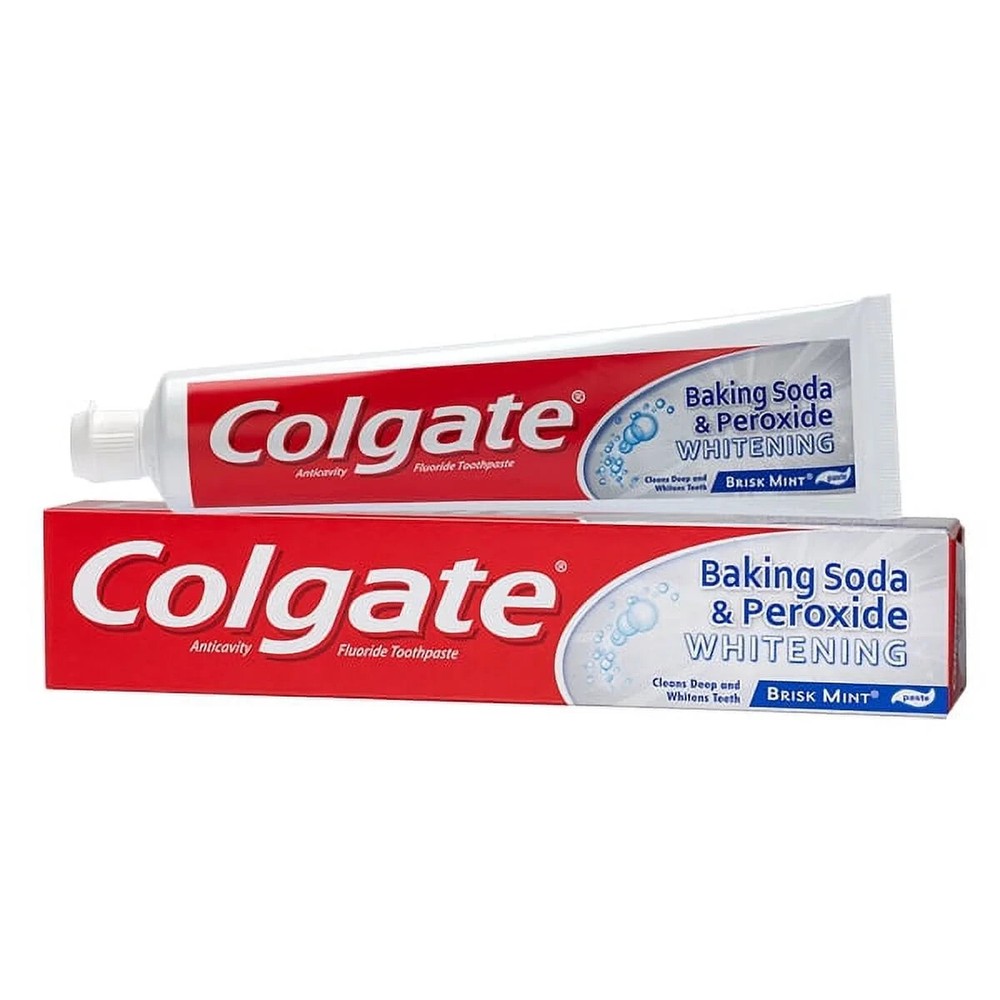 3 Packs Colgate Baking Soda And Peroxide Whitening Bubbles Toothpaste 2.5 oz