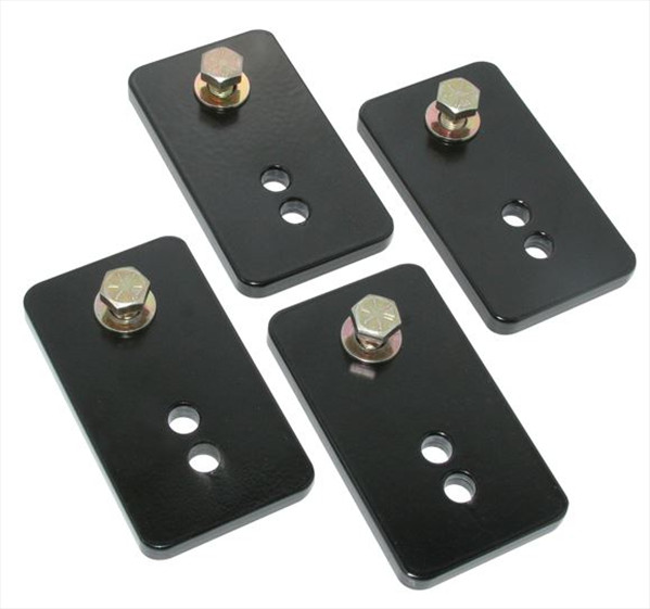 Universal seat relocation brackets.