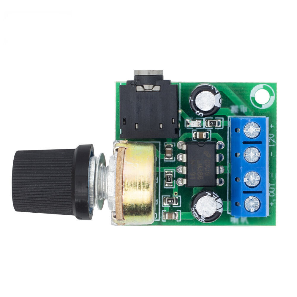 5 Pack Volume LM386 Mini Mono Audio Power Amplifier Board DC3V~12V Module