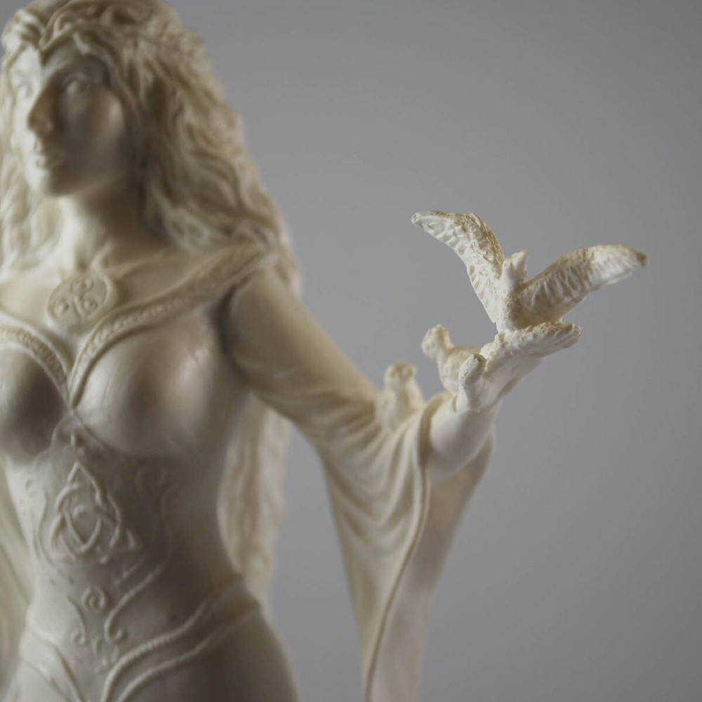 Rhiannon - Hand cast statue