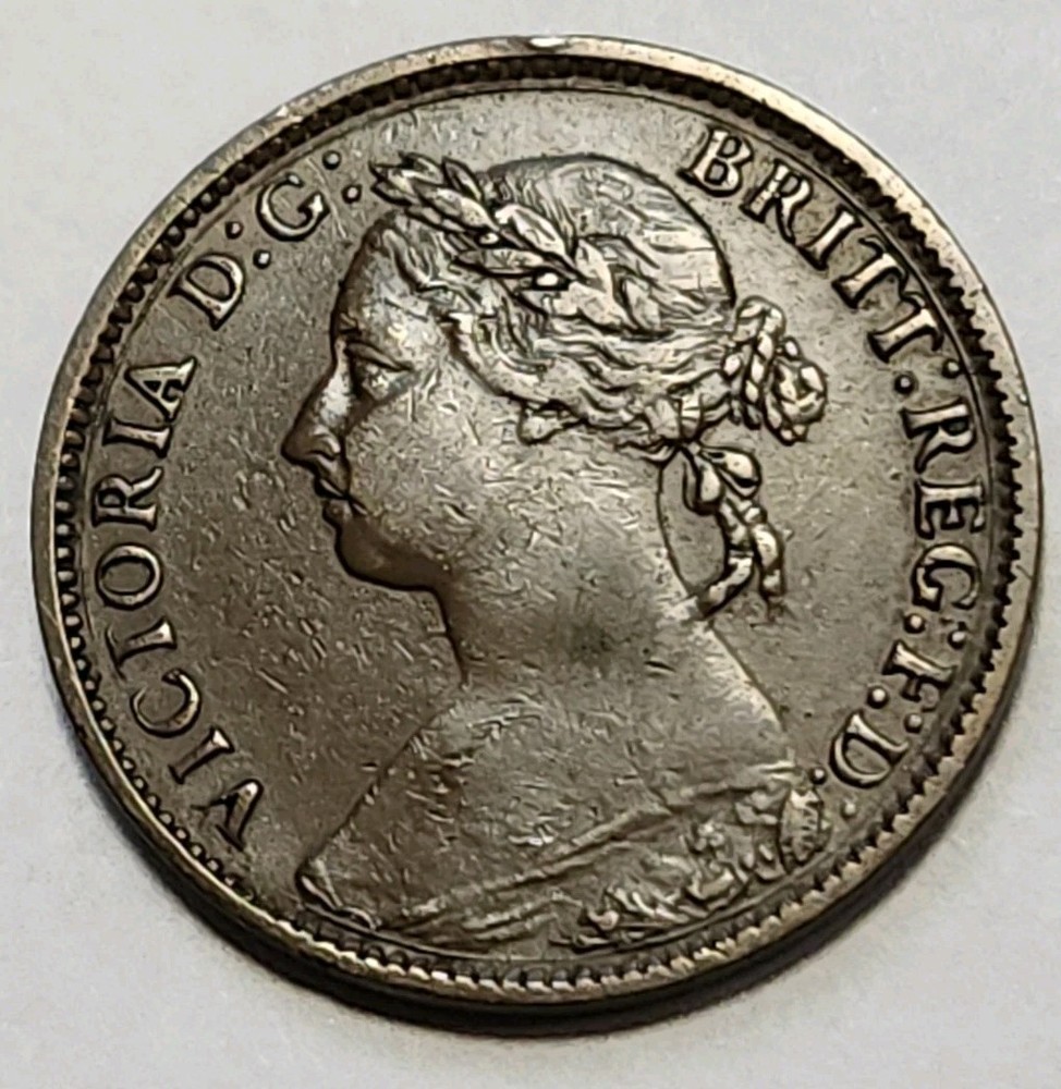 1884 Great Britain Farthing 1062