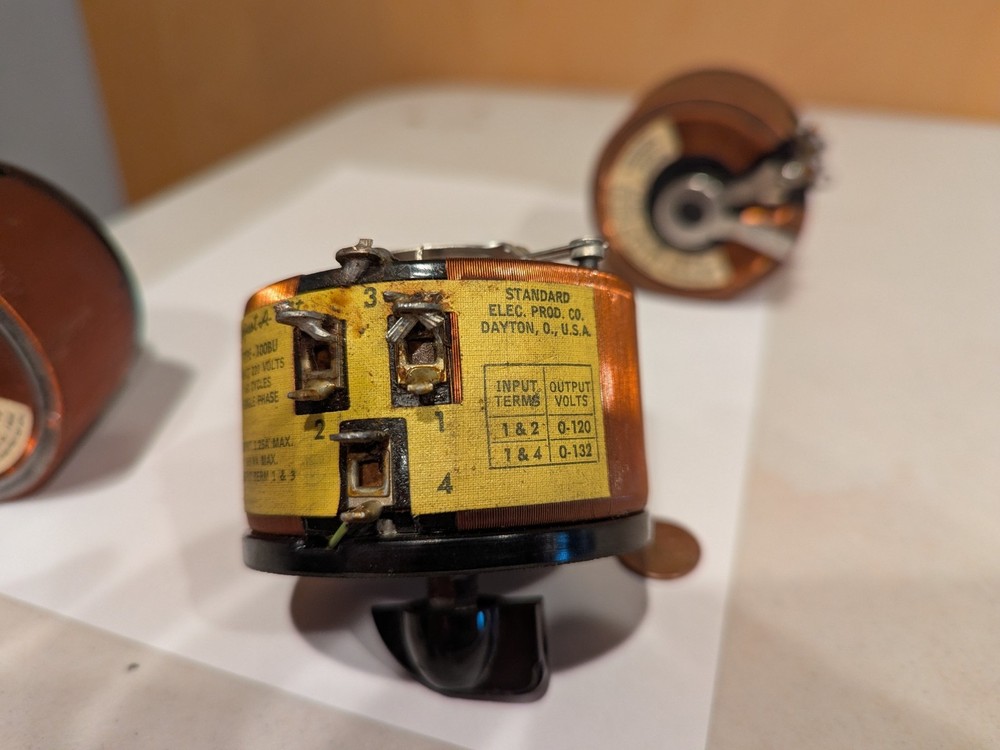 Vintage Powerstat Variable Auto transformers - Lot of 3