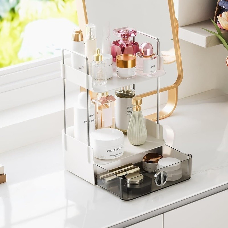 Durable Makeup Organizer Efficient Storage & Easy Access to Skincare Essentials