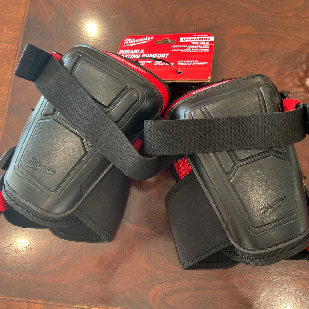 Milwaukee - Dynamic Knee Pad Pair w/Wide Strap 48-73-6030