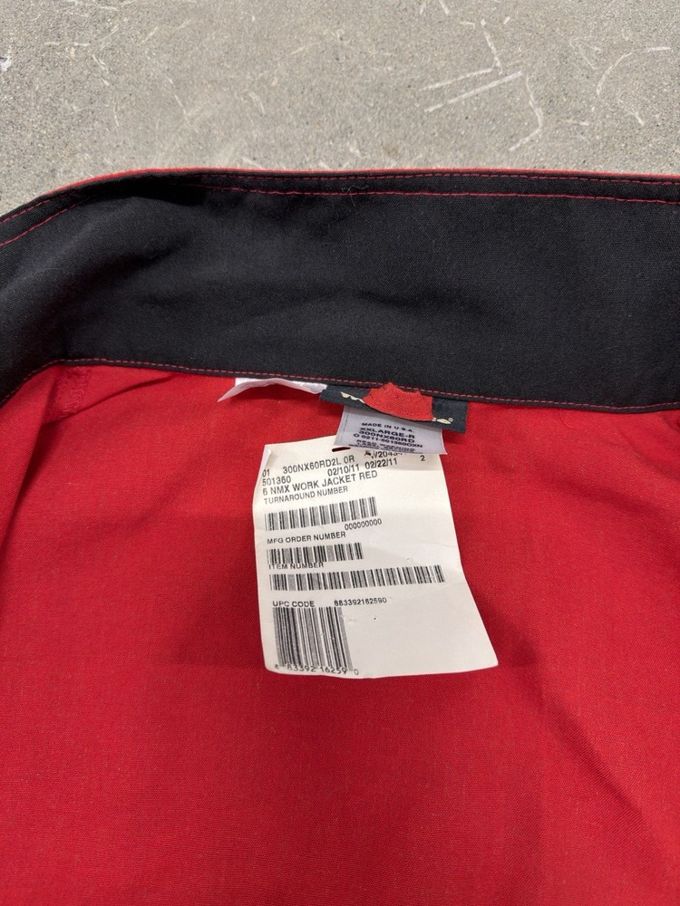 Workrite FR Red Jacket NMX Work Jacket Sz 2XL