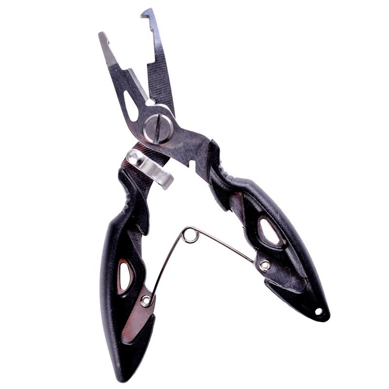 Fishing Pliers Scissors Line Cutter Hook Remover Multi Angling Accessory Tool