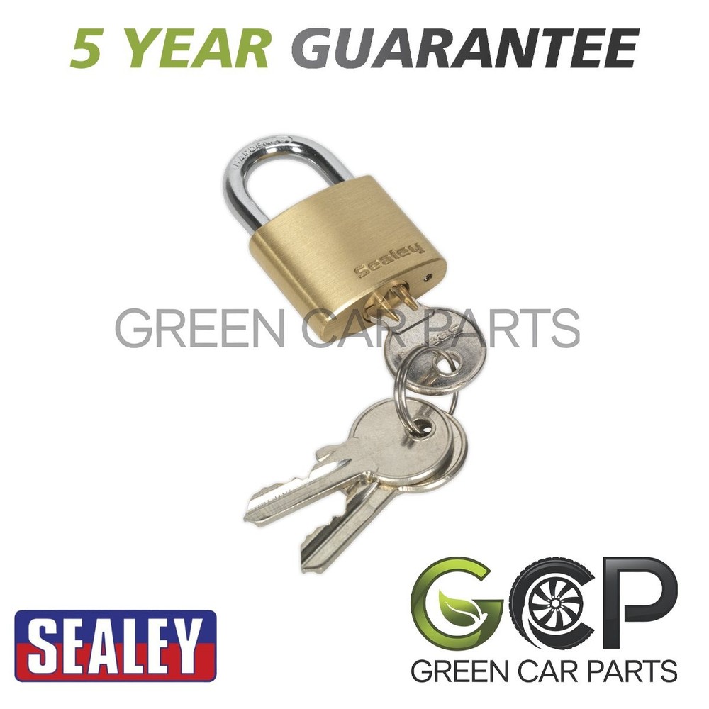 Sealey Brass Body Padlock 30mm PL100