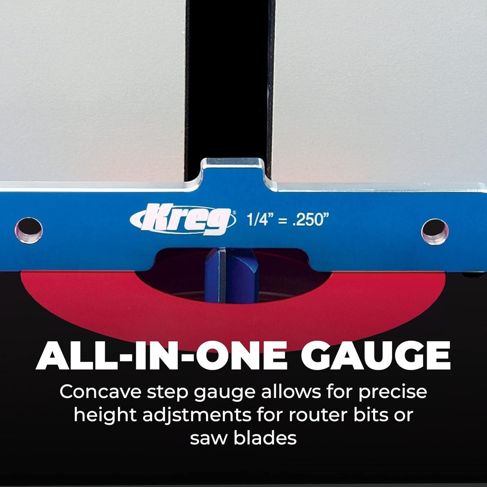 7-Piece Precision Router Table Set Up Bars