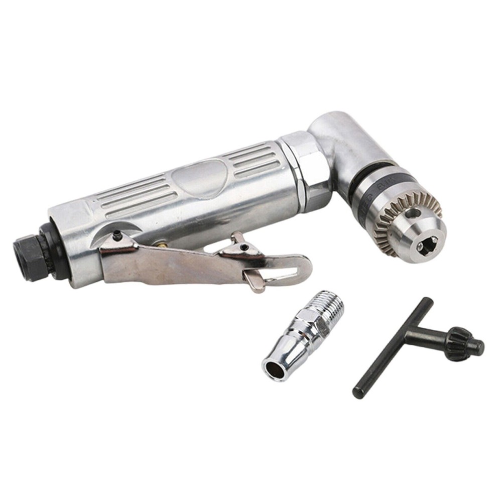 1/4" 90° Degree Elbow Pneumatic Drill Air Drilling Right Angle Drill