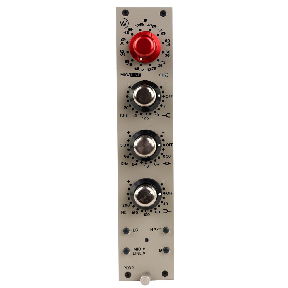 Wunder Audio PEQ2 Microphone Preamp/EQ Module #1507 (Used)