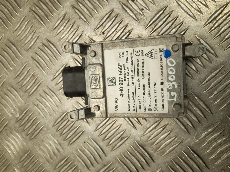 Audi A8 2015 Blind Spot Detection Control Unit 4H0907566F