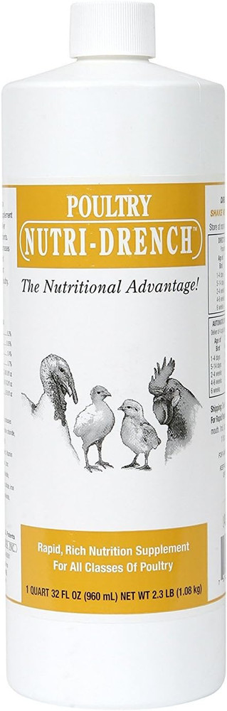POULTRY NUTRI-DRENCH QT - 1 Quart