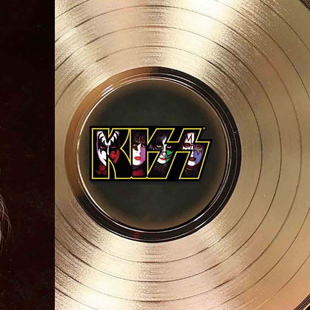 Ace Frehley Cherry wood Reproduction Signature Record Display