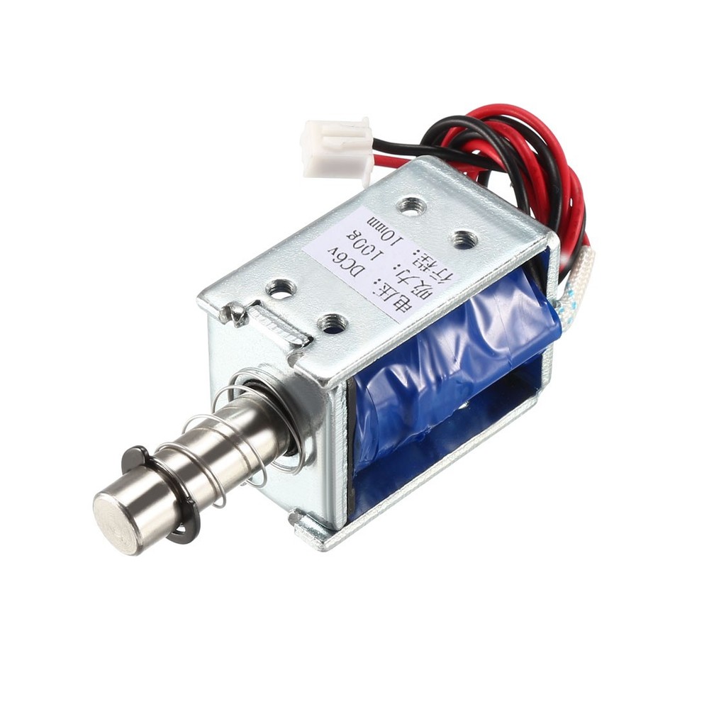 DC 6V 2A 10mm Electromagnetic Solenoid Lock Pull Type for Cash Register Lock