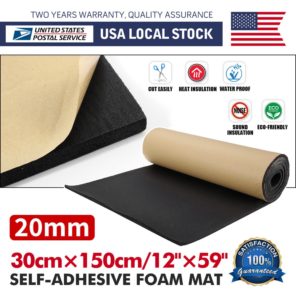 Foam Insulation Neoprene Sheets With Adhesive Multi-Function Soundproof Large