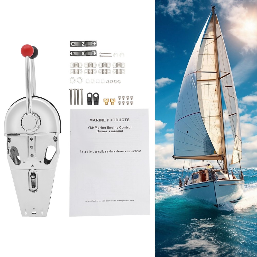Double Lever Control, Throttle Control, Boat Dual-handle Controller