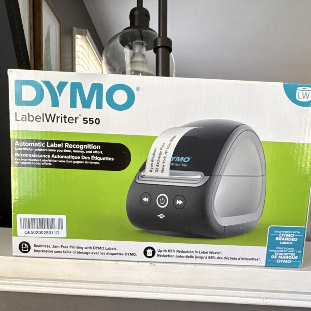 Dymo LabelWriter 550 Label Printer Automatic Label Recognition
