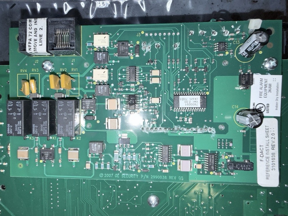 GE Fireworx FX- 10 Circuit Board