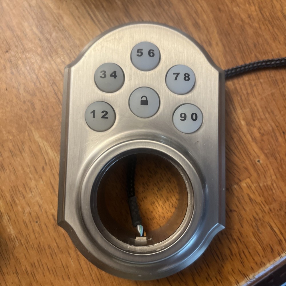 Kwikset 910 SmartCode Z-Wave Deadbolt - Satin Nickle New Open Box