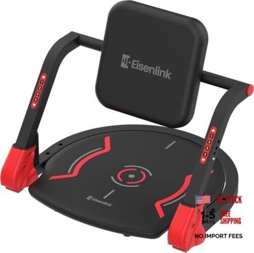 Sit Up Exercise Equipment with 4 Adjustable Resistance Levels, Flat Backrest