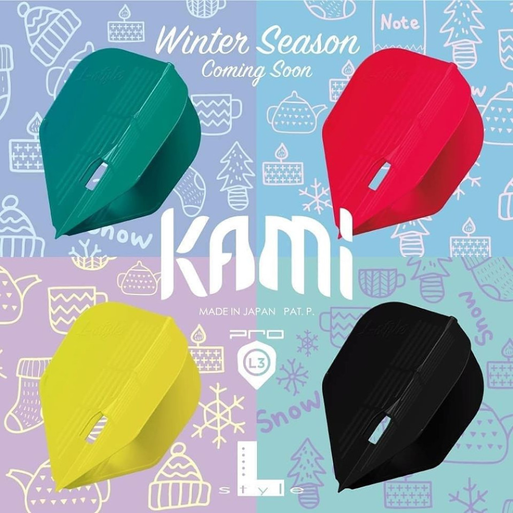 L-style L3Pro KAMI Shape Flights - Black